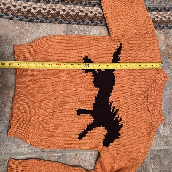 Porridge Western Graphic Sweater Size NWT - Picture 8 of 9